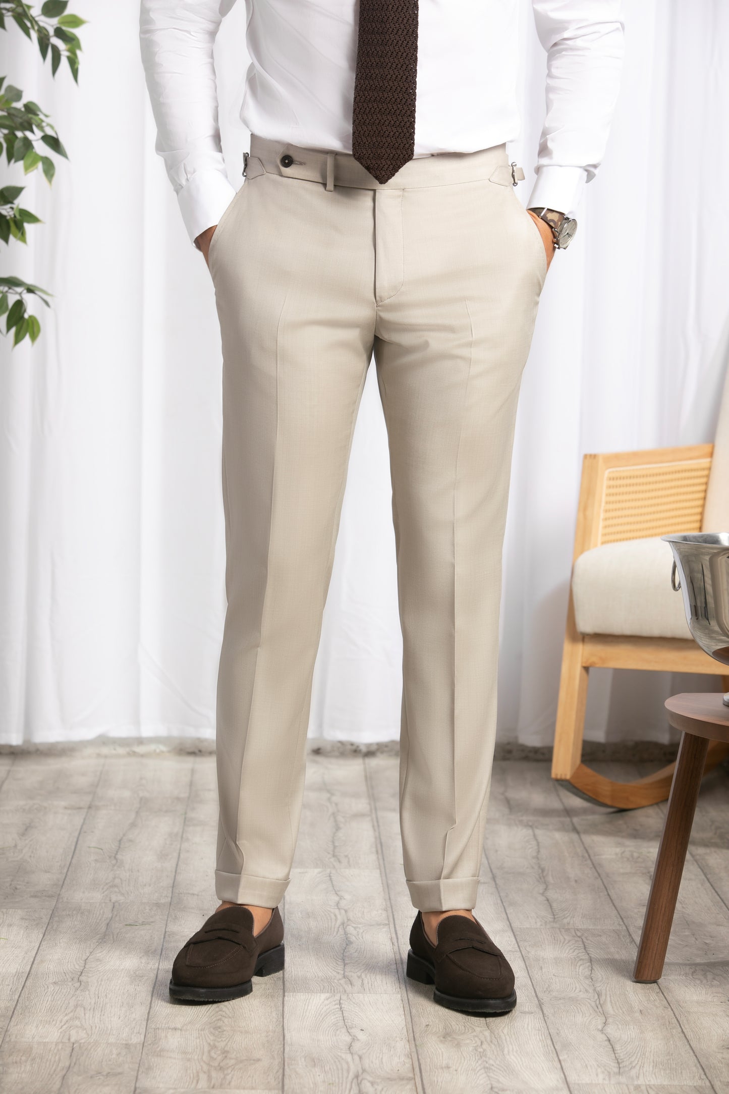 Milano Trousers with adjusters Vitale Barberis