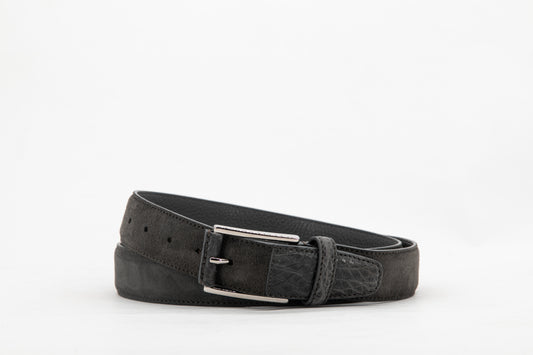 Suede & Croco Belt │ Antra