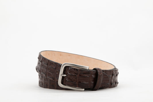 Croco Belt │ Brown