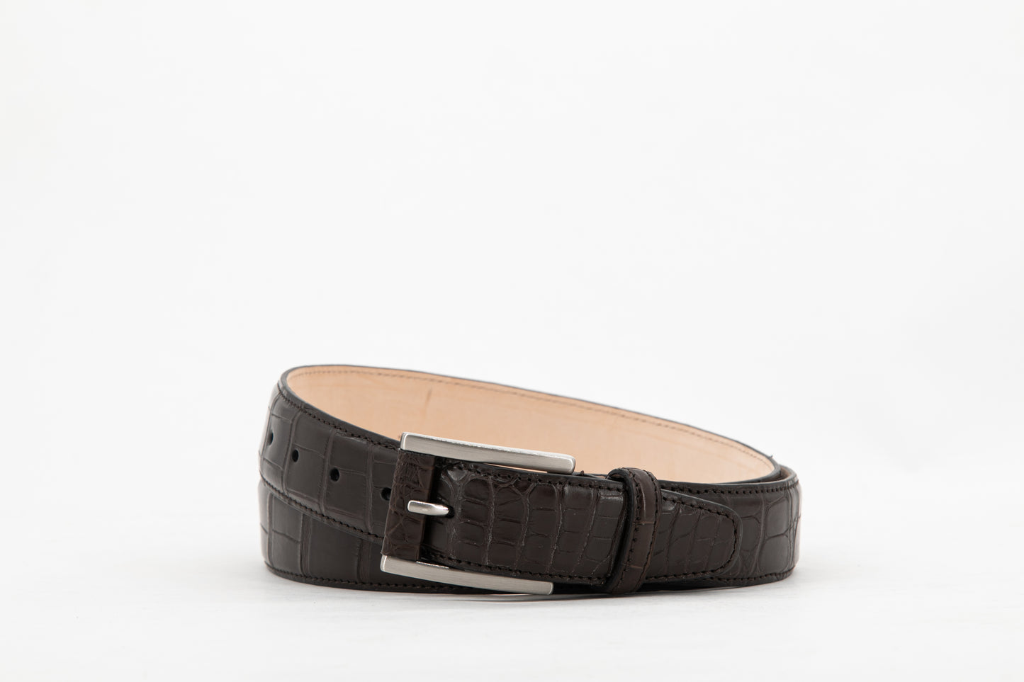 Alligator Belt │ Brown