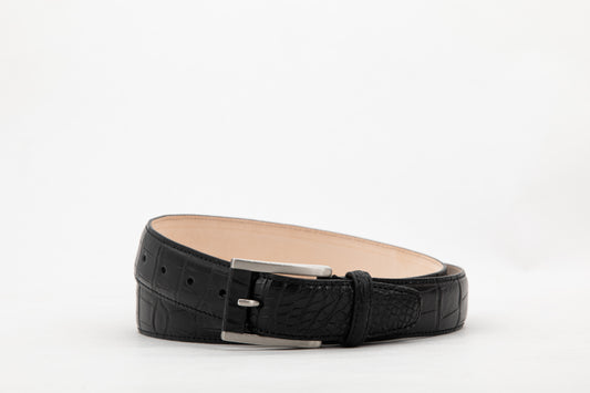 Alligator Belt │ Black