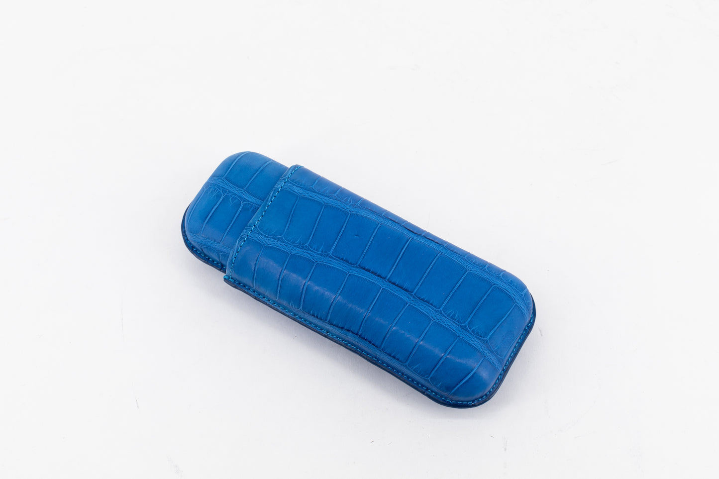 Alligator Cigar Case │ Blue