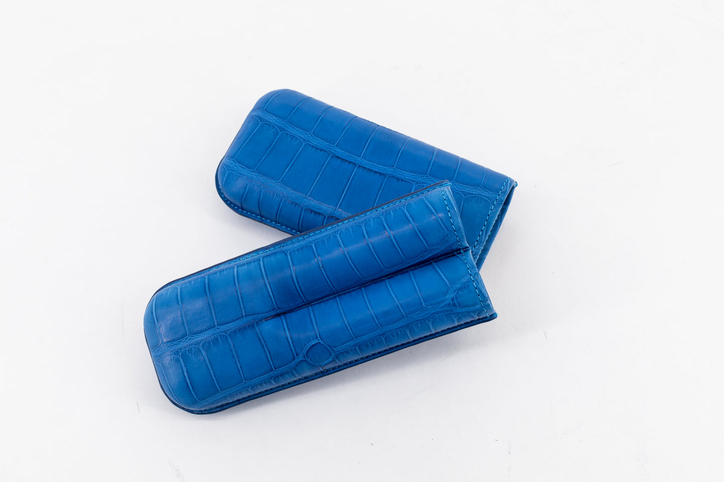 Alligator Cigar Case │ Blue