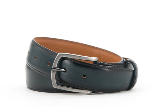 Leather Belt │ Forest Green Patina