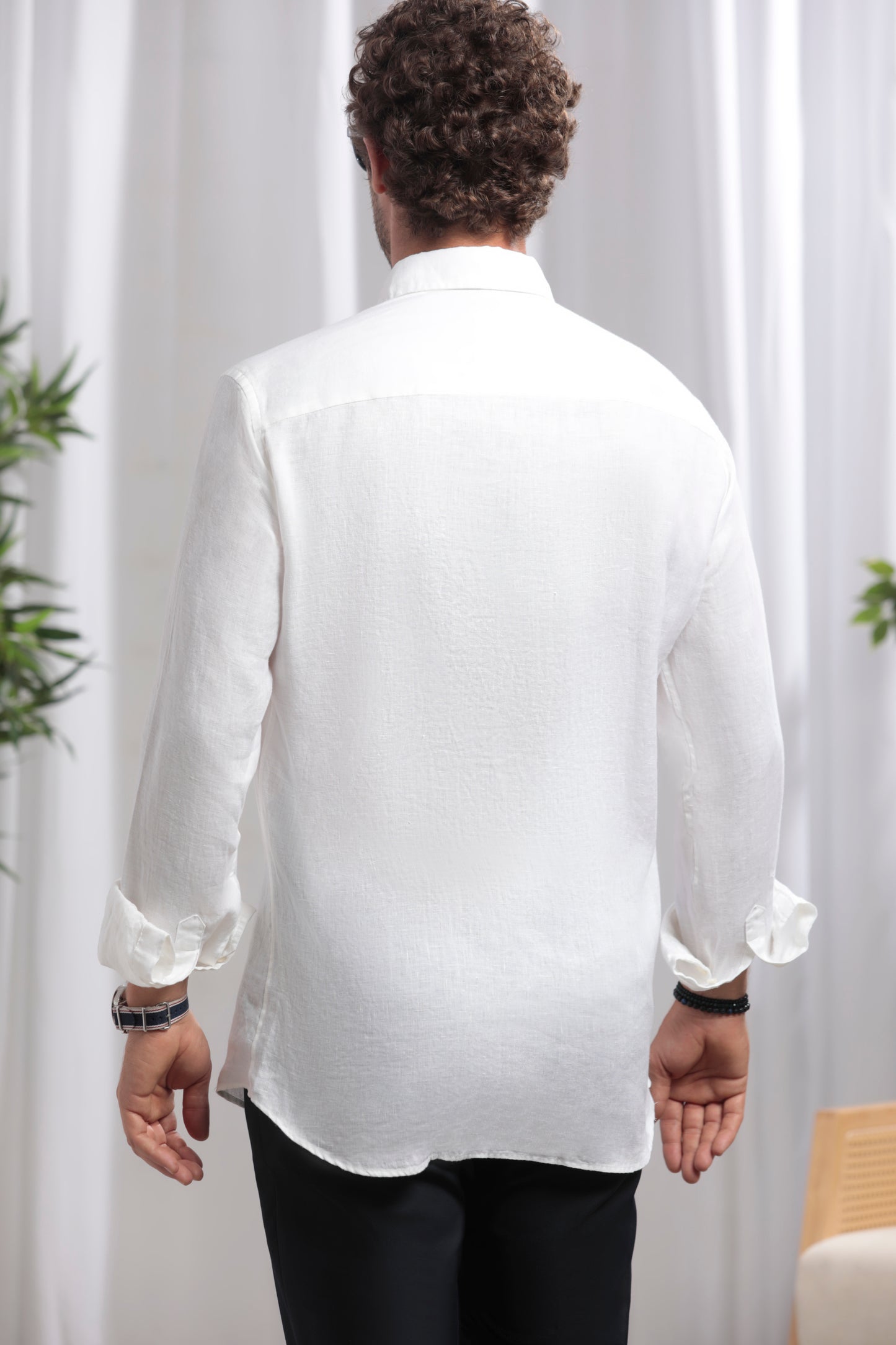 Linen Shirt │White