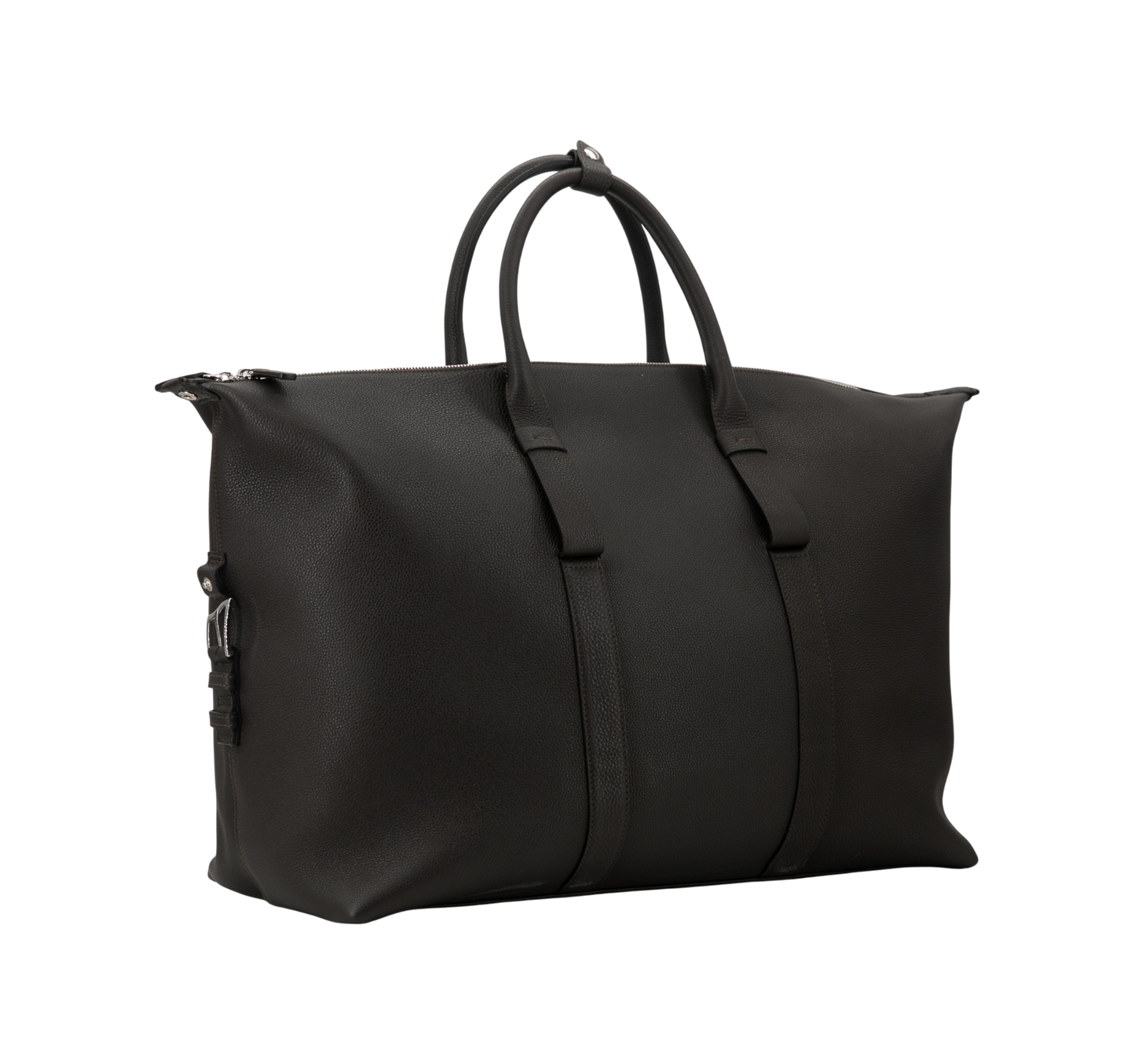 Leather Weekend Bag │ Brown Grain