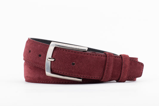 Suede Belt │ Bordeaux