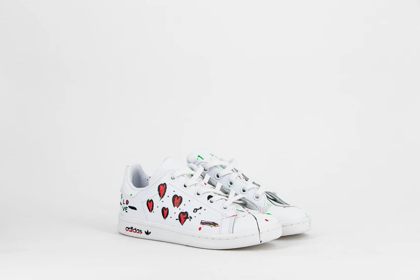 Stan Smith White Paint Made4Me