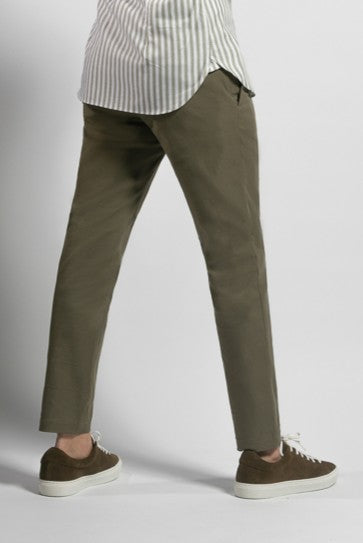 Tec Chino with belt loops Khaki