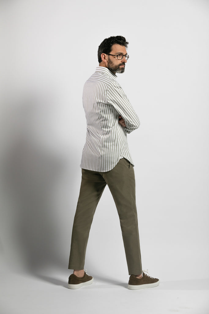 Tec Chino with belt loops Khaki