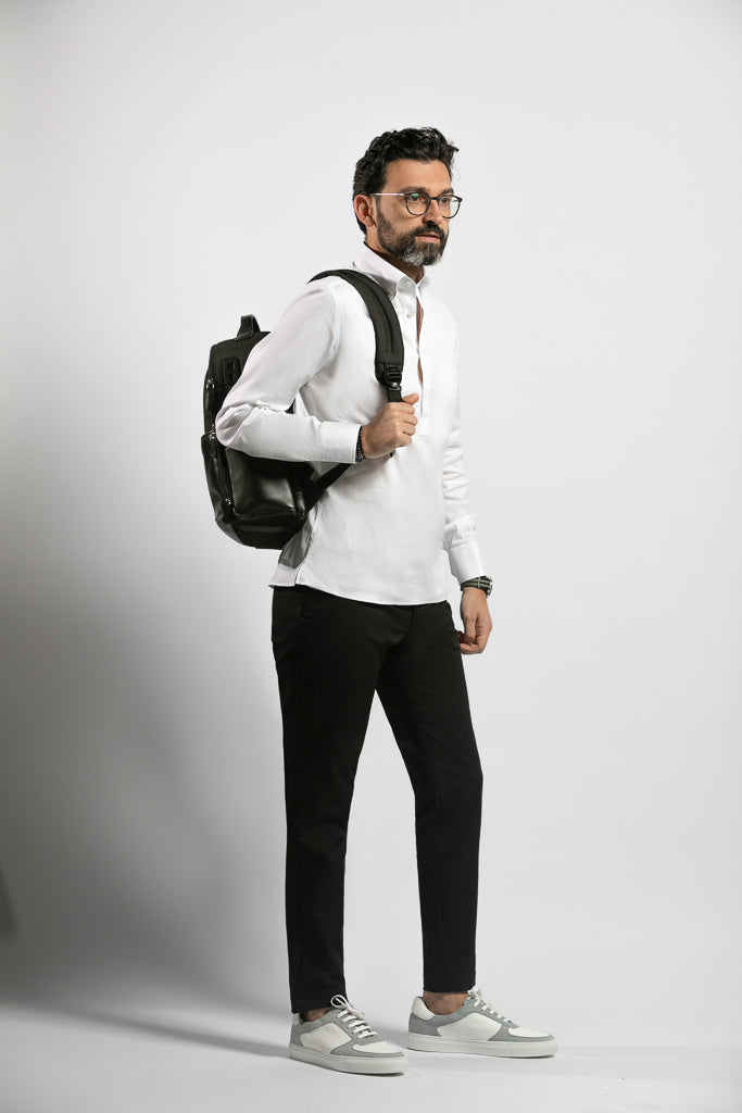 Jog Pants Mix Wool │ Black