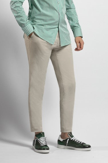 Tec Chino with belt loops Grey Pearl