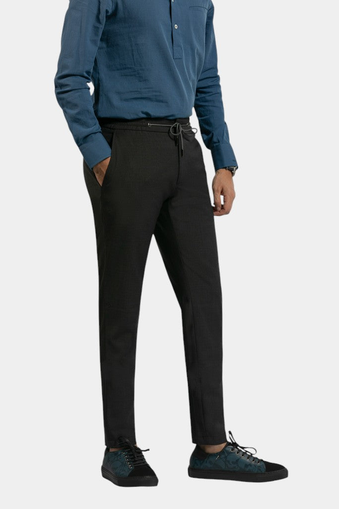 Jog Pants Mix Wool │ Dark Grey