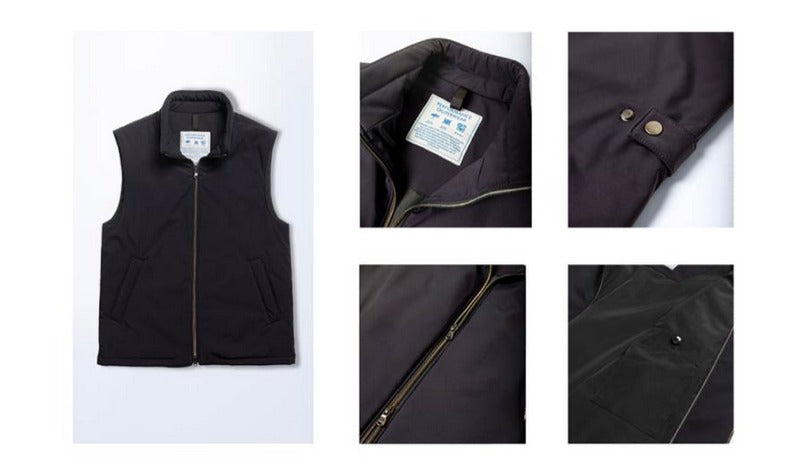 Body Warmer, Navy, Tech Fabric