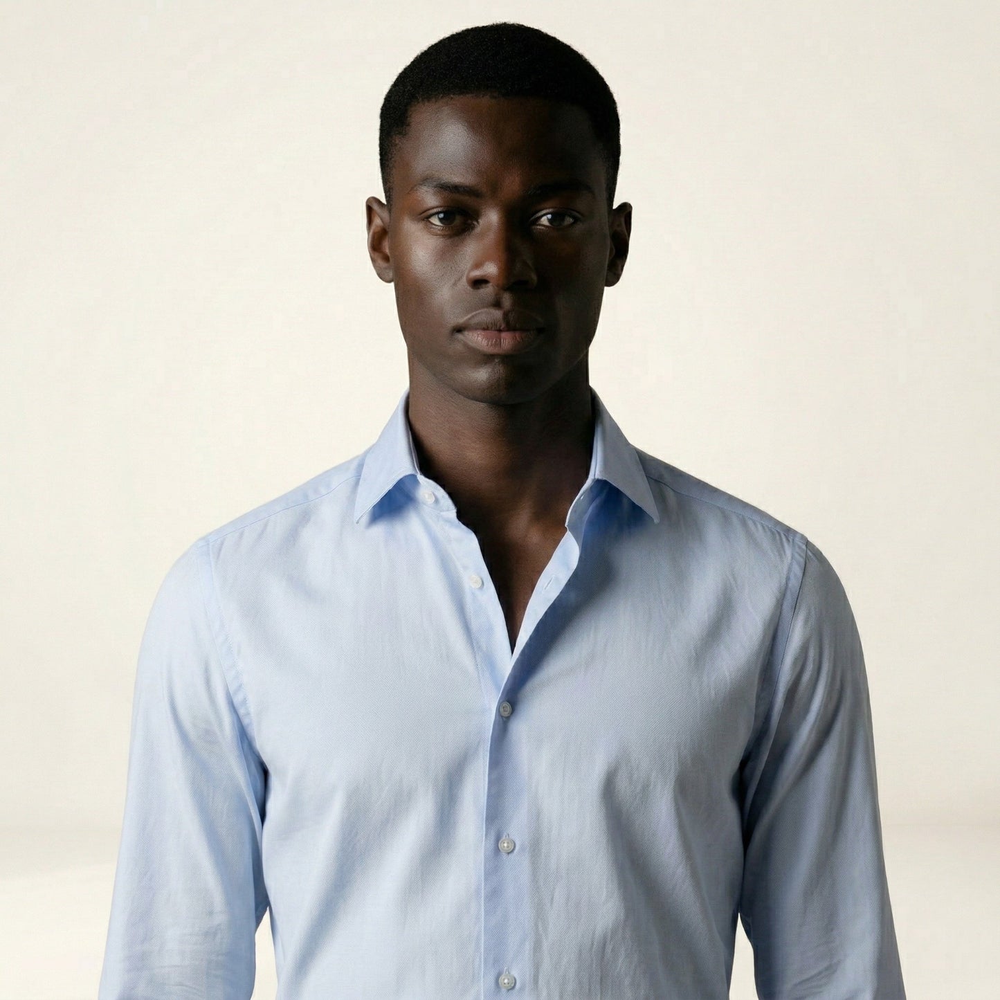 Shirt, Light Blue Thread by Thread, Pure Cotton, Alfar