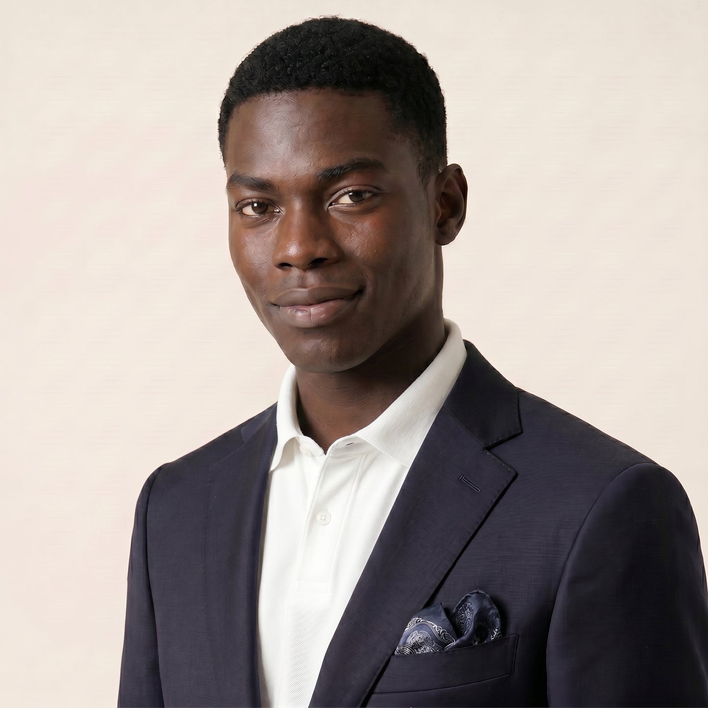 Notch Lapel, Navy Suit, Vitale Barberis