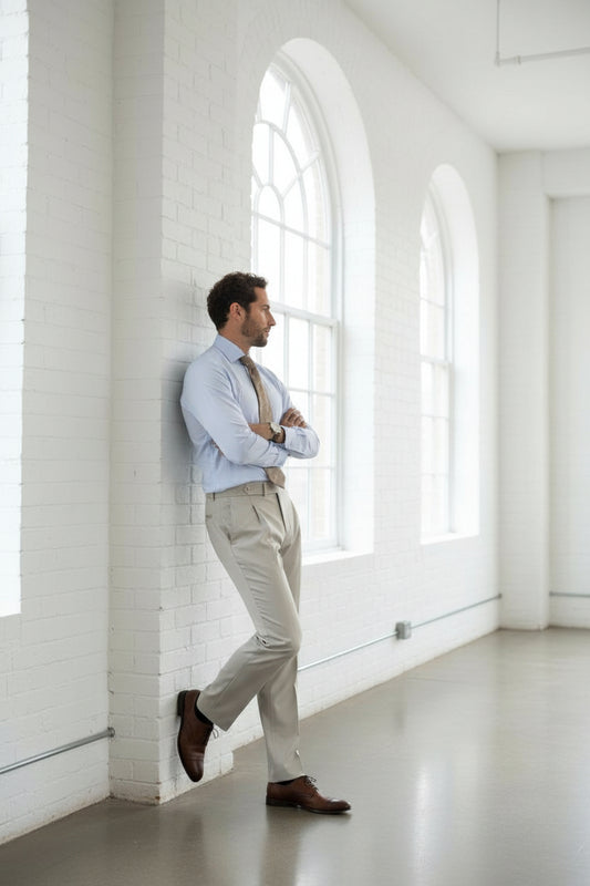 Milano Trousers with adjusters Vitale Barberis