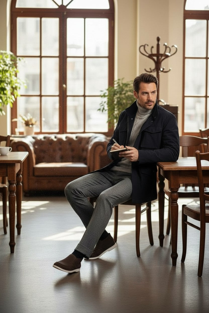 Field Jacket, Navy, tech fabric