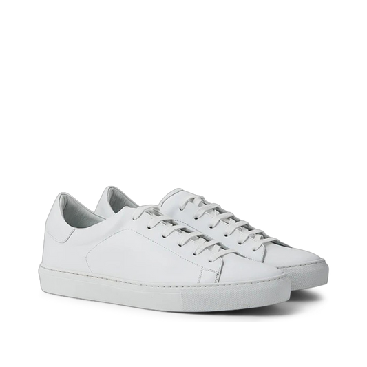 Leather Trainer │ White
