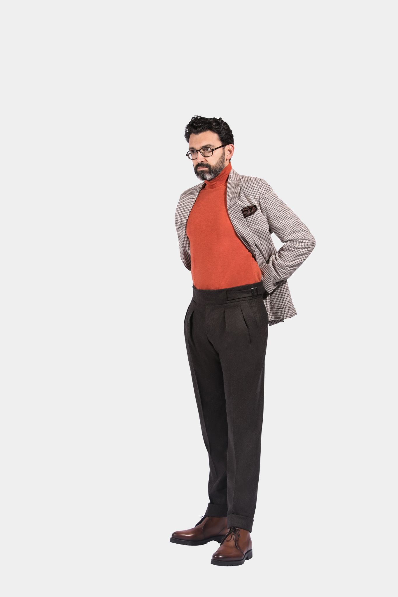 Ghurka Trousers 2 front pleats Vitale Barberis