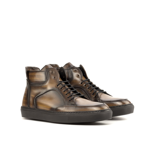 Leather High Top Multi │ Brown Classic Patina