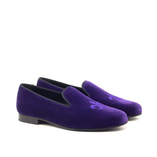 Velvet  Slippers │ Royal Purple